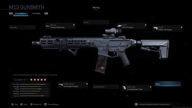 The best M13 loadout in Call of Duty: Modern Warfare and Warzone - Dot ...