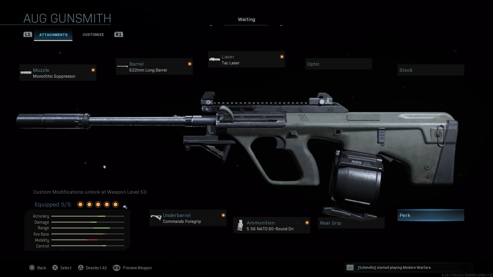 The best AUG loadouts in Call of Duty Modern Warfare and Warzone Dot