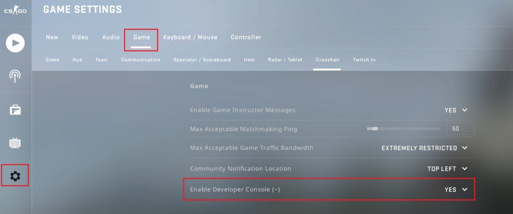 how to activate saved config csgo