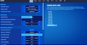 Typical Gamer's Fortnite settings | Dot Esports