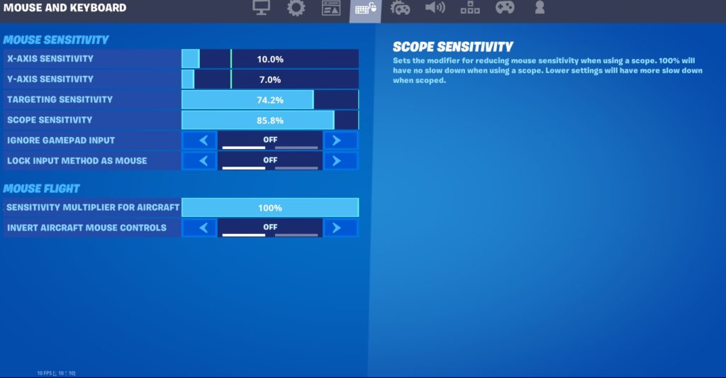 FaZe Replays' Fortnite settings - Dot Esports