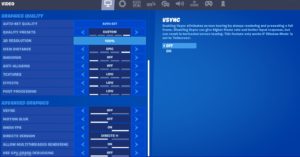 fortnite settings benjyfishy keybinds epic games screengrab via