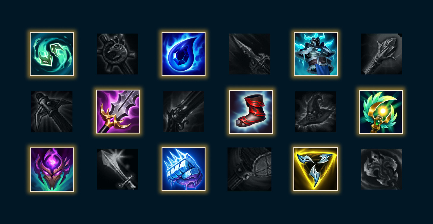 league of legends items