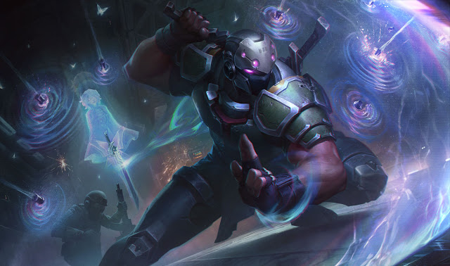 Psyops And Hextech Splash Arts Found On League Pbe Dot Esports