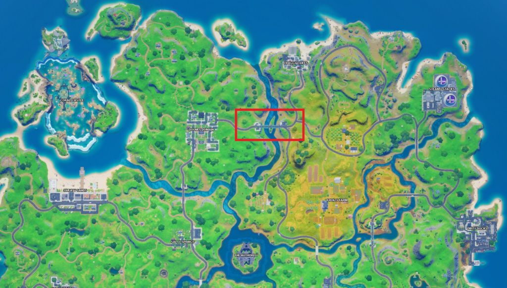 All Different Colored Steel Bridge Locations in Fortnite Chapter 2 ...