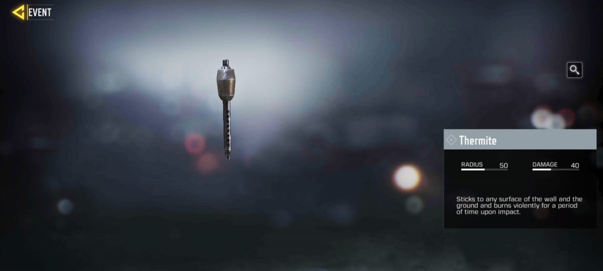 How to unlock the thermite lethal equipment in Call of Duty Mobile