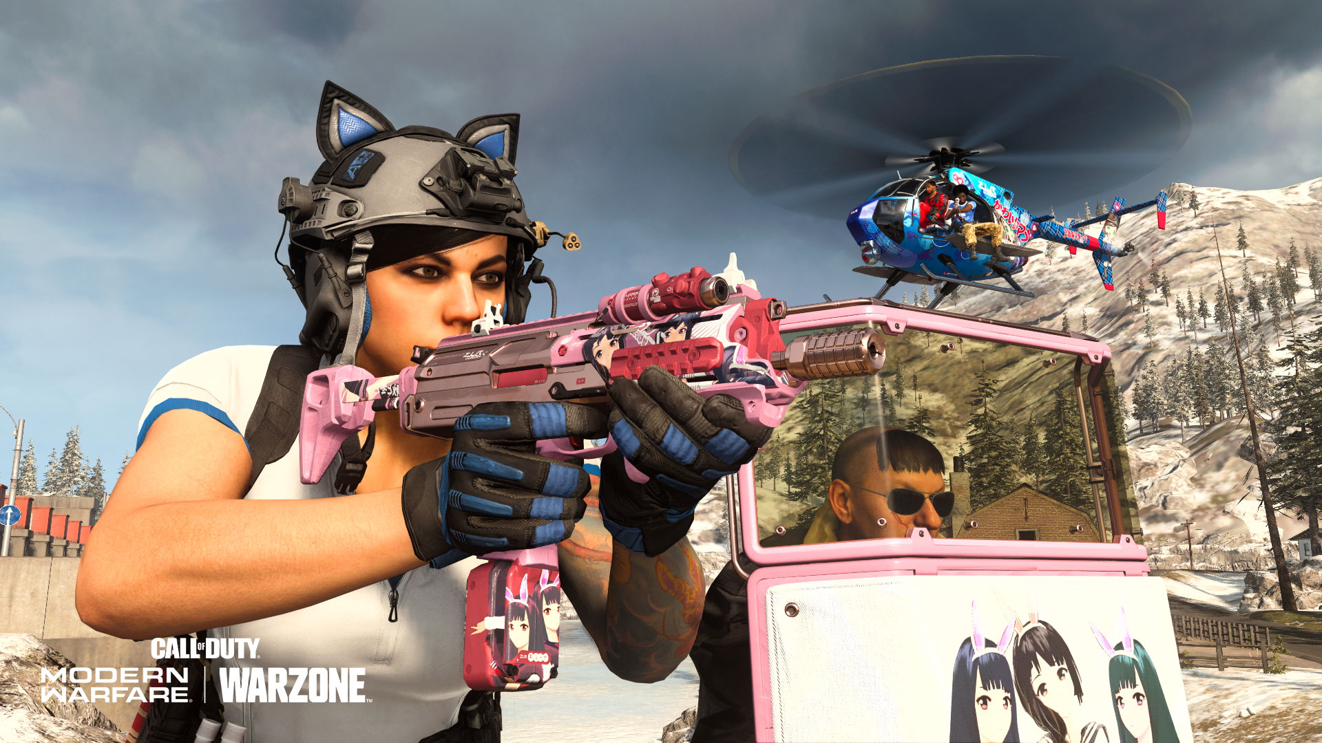 Call of Duty: Warzone's newest store bundle features cat ears and anime