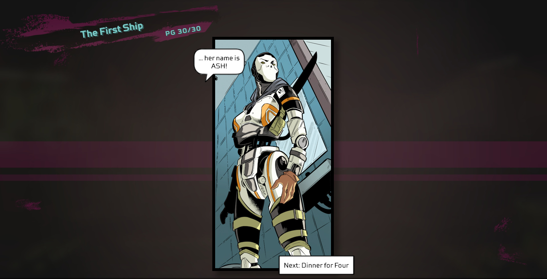 Apex Legends' third comic page reveals Ash is awake and living with Pa...
