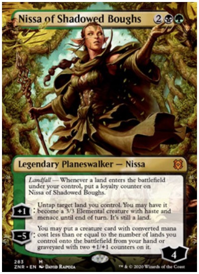 Mtg Nissa Goes Golgari In Zendikar Rising Planeswalker Reveal Dot Esports