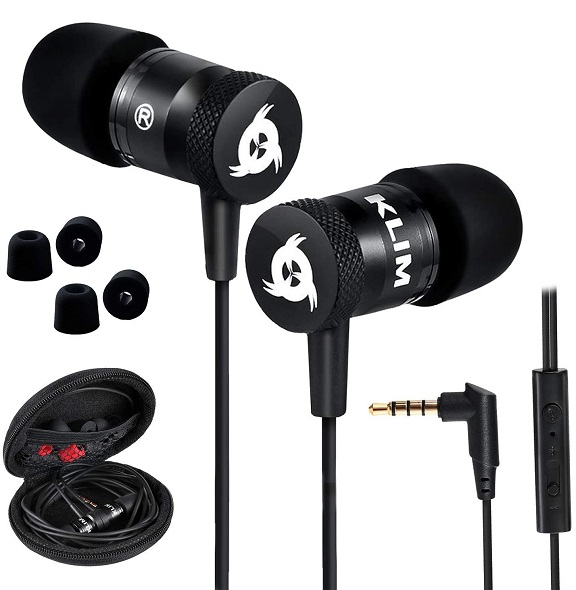 computer earbuds with mic