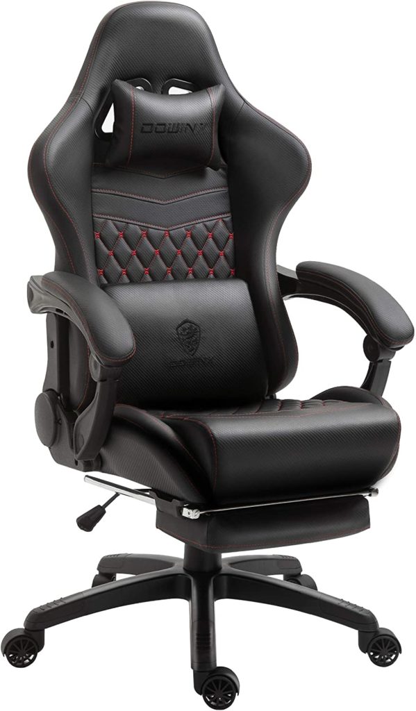 gaming chair footrest attachment