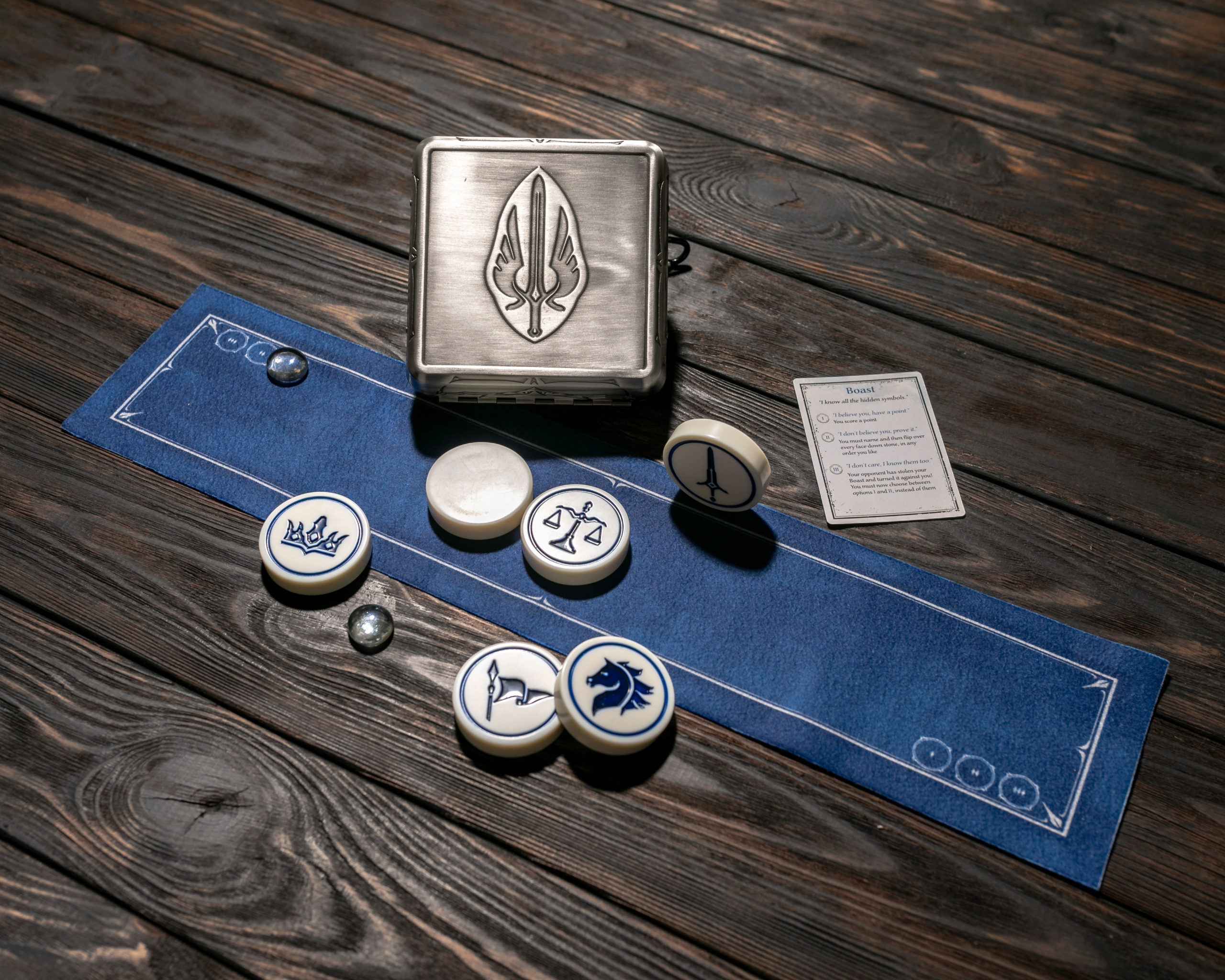 Riot's newest board game Tellstones King's Gambit is now available for