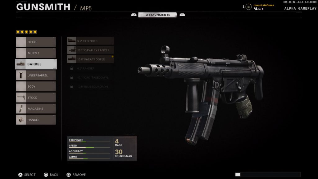 The best MP5 loadouts in Call of Duty: Black Ops Cold War's alpha