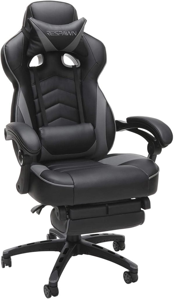 gamer chair with foot rest