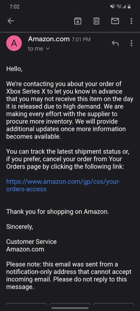 new xbox pre order amazon
