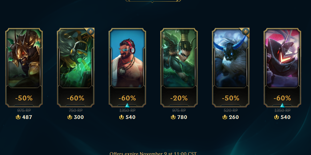 League Of Legends Your Shop Schedule 2023 Reverasite