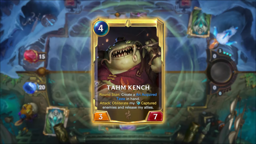 Tahm Kench rejoindra les decks de Legends of Runeterra - Dot Esports France