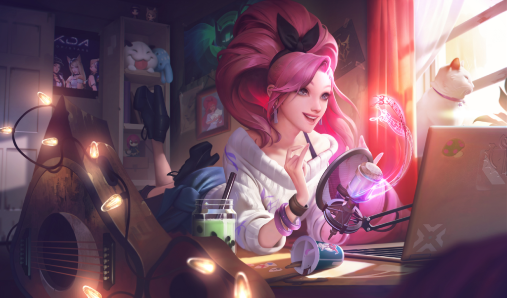 Seraphine will arrive on October 13 on League's PBE boasting an amazing