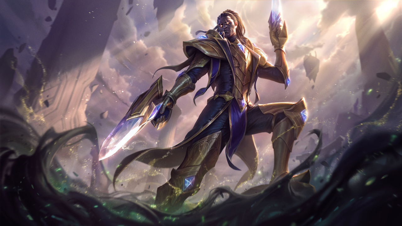 Riot Gives First Look At Victorious Lucian Skin And All Its Chromas For League S 2020 Ranked Rewards Dot Esports