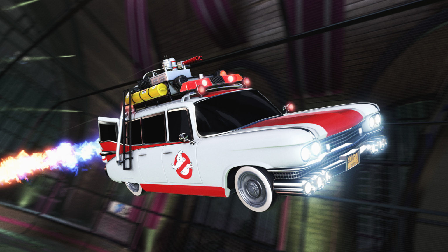 Ghostbusters' Ecto1 is available in Rocket League's Item Shop Dot