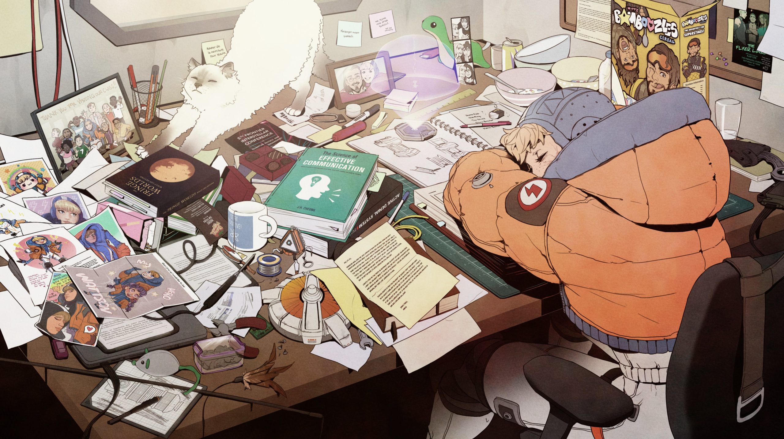 Respawn shares Easter egg-filled image of Wattson's room ...