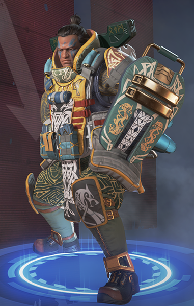 gibraltar minecraft skin apex legends