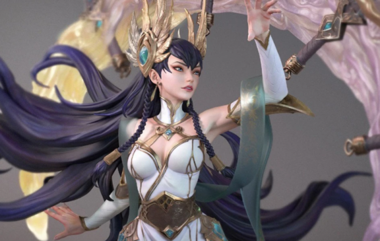 league of legends irelia statue