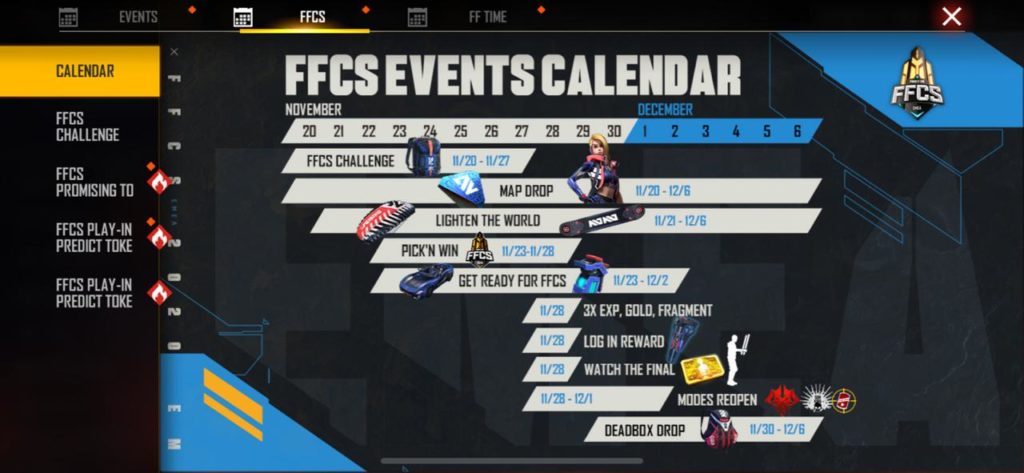Free Fire Will Have Special Events And Diamond Rewards During The Ffcs Mylocalesportsbar