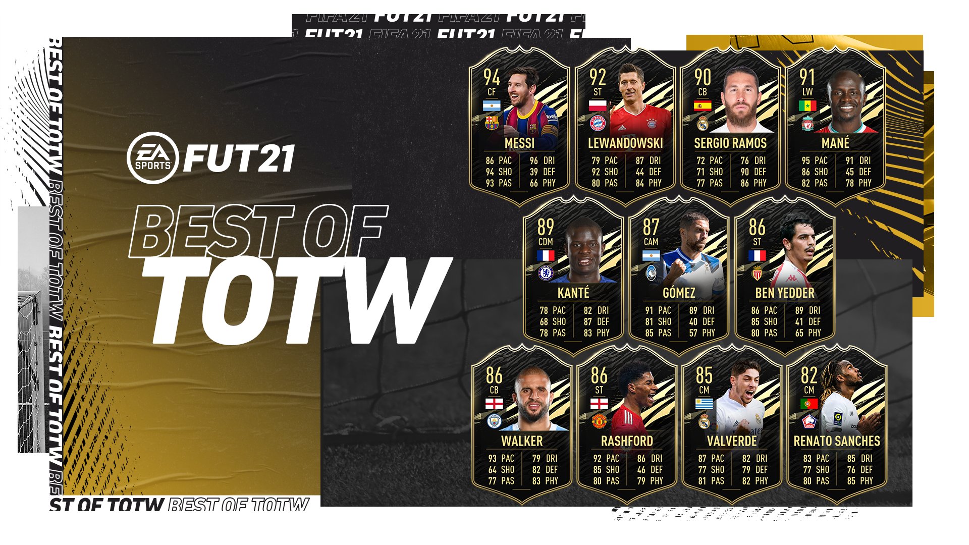 EA adds Best of TOTW cards and 3 new Icon SBCs to FIFA 21 Ultimate Team