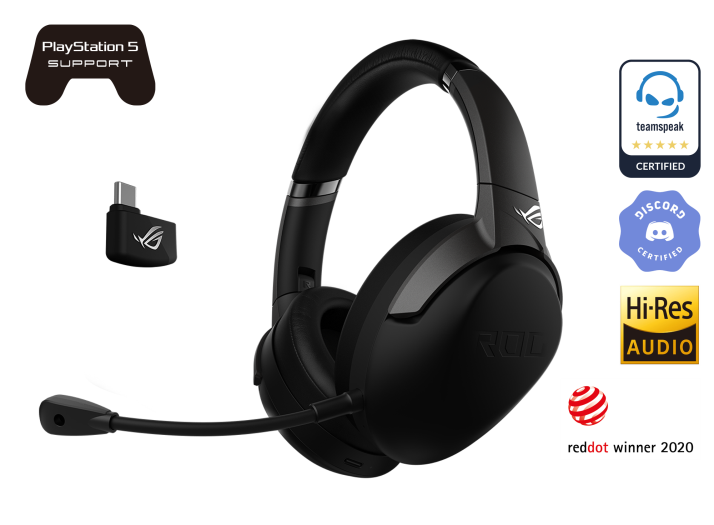 wireless headset with mic for gaming