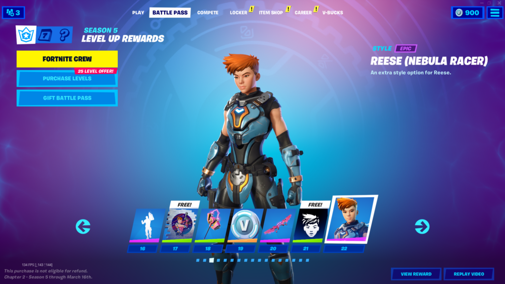 All Fortnite Chapter 2 Season 5 Battle Pass Rewards Dot Esports