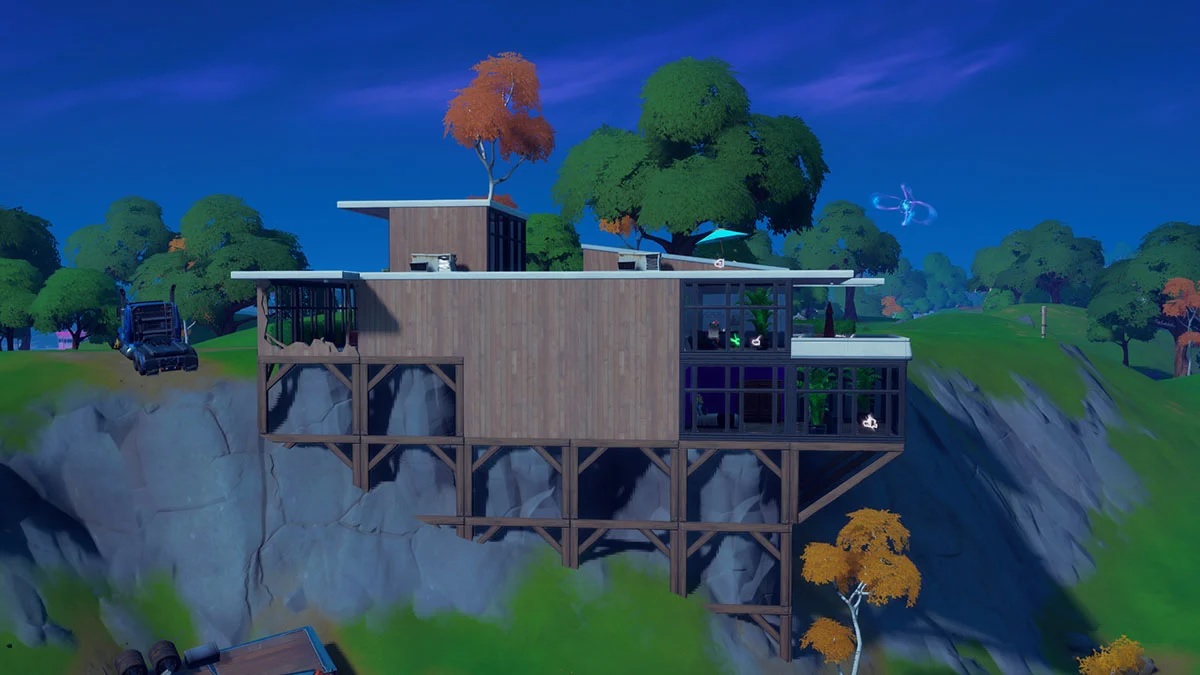 Fortnite Camera Places Where To Place A Camera Near The Beachside Mansion In Fortnite Chapter 2 Season 5 Dot Esports