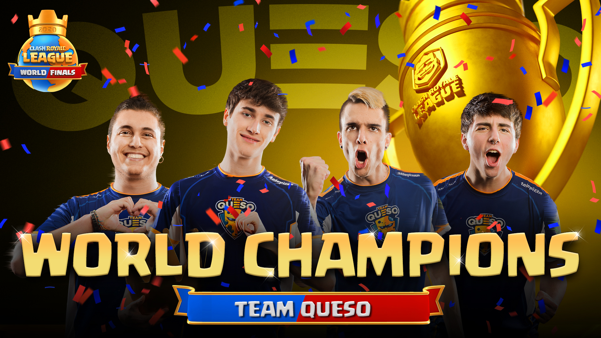 Team Queso Win Clash Royale League World Finals Dot Esports