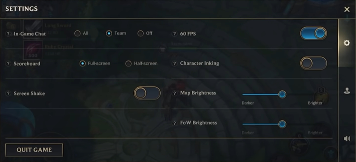 The best Wild Rift gameplay settings for mobile devices Dot Esports