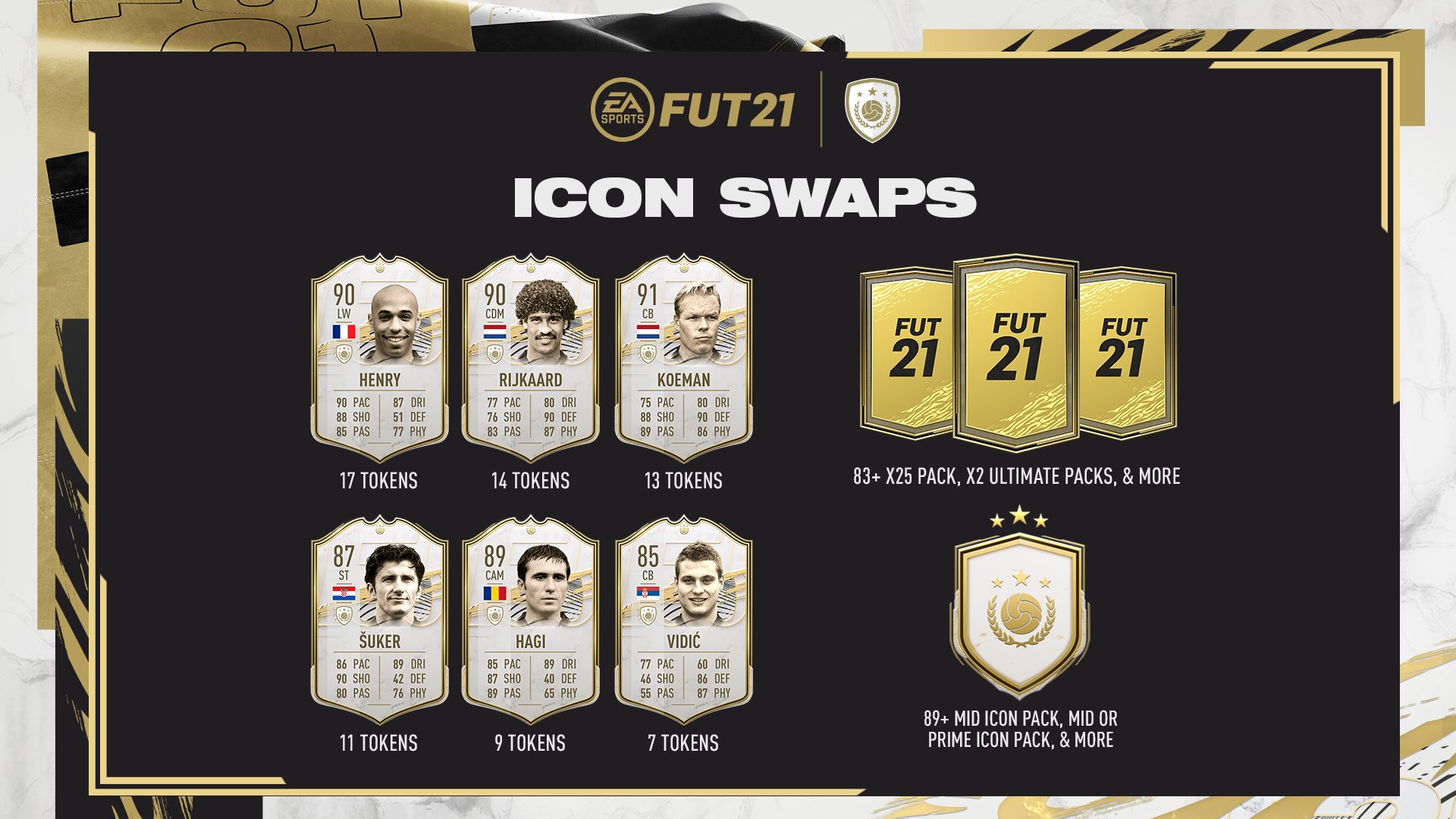 EA adds first set of Icon Swaps in FIFA 21 Ultimate Team | Dot Esports