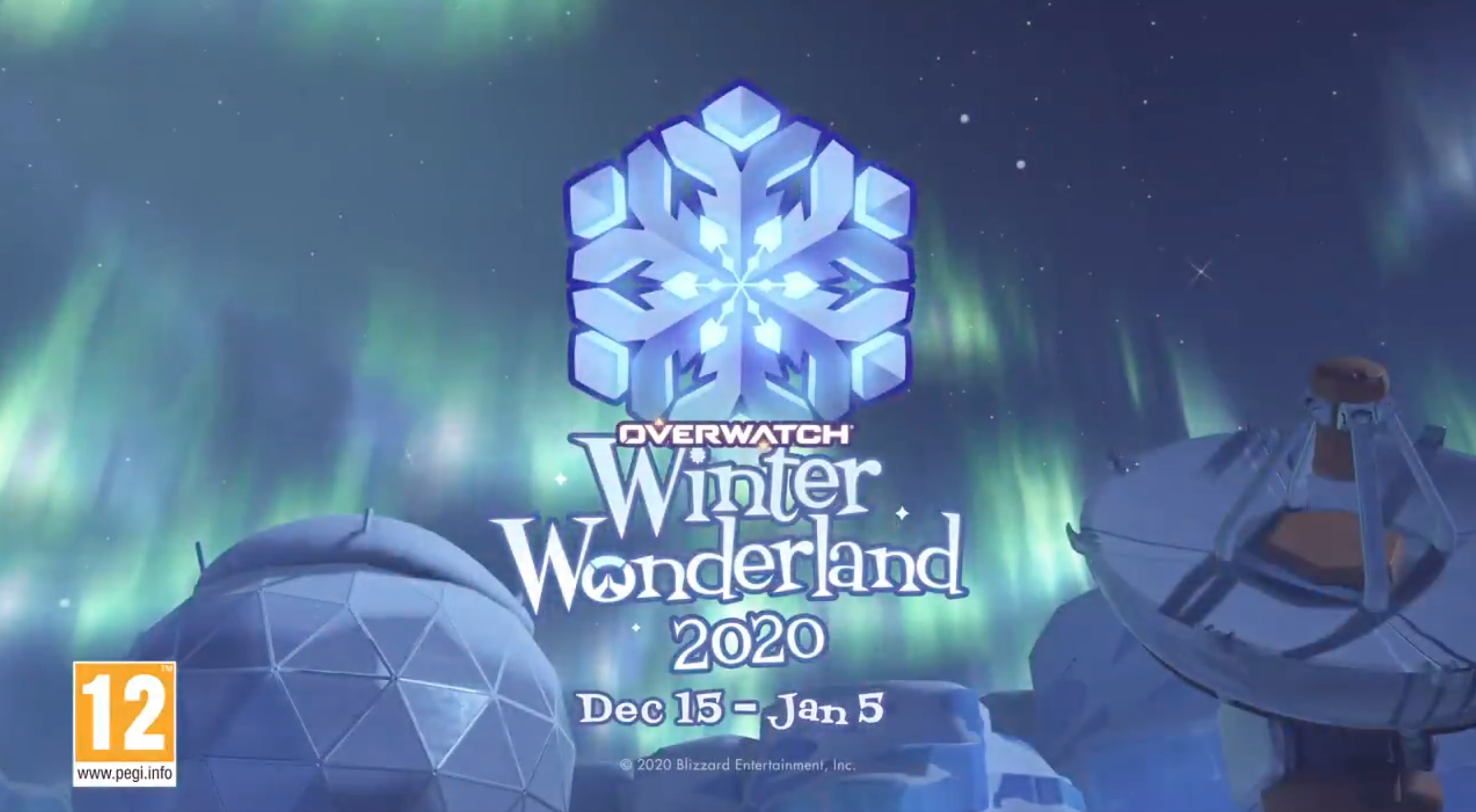 L'événement Winter Wonderland 2020 d'Overwatch débute le 15 décembre