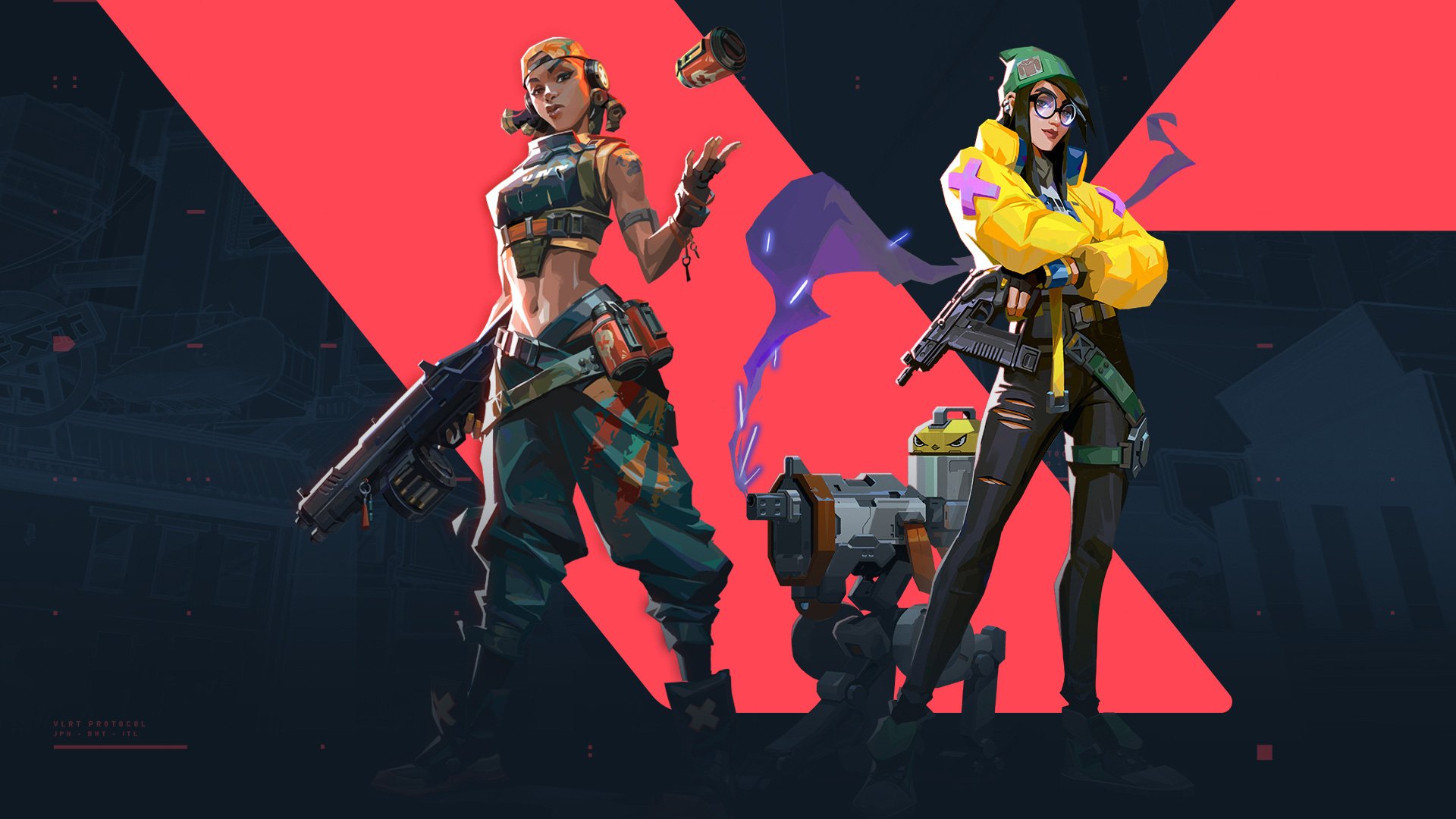 Riot is giving away 10 free VALORANT Radiante Points for Amazon Prime users Patch Notes Header Raze KJ