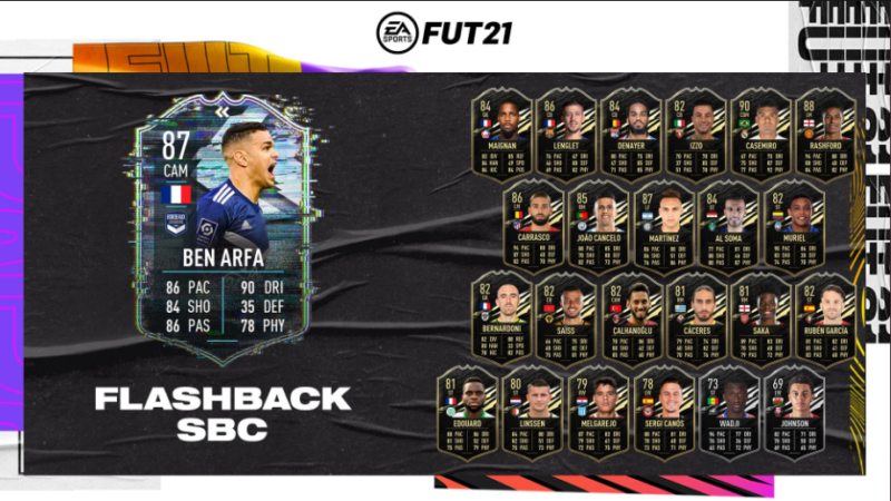 How to complete Flashback Ben Arfa SBC in FIFA 21 Ultimate Team - Dot