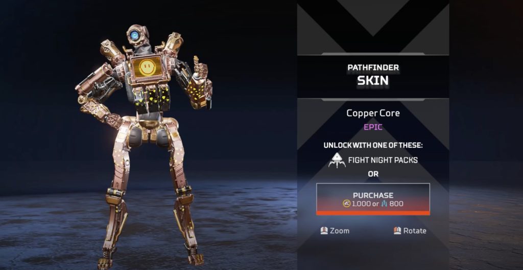 All The Skins Included In Apex S Fight Night Event Evosport