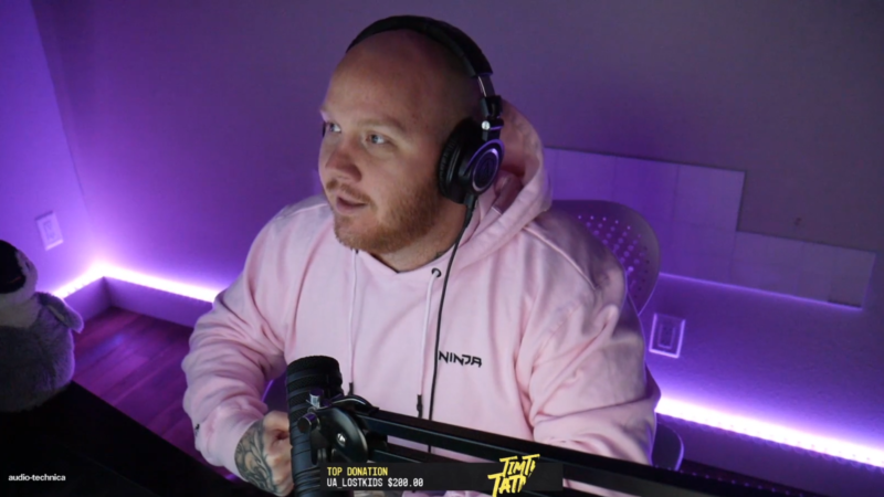 Timthetatman shares motivational speech for players at the 