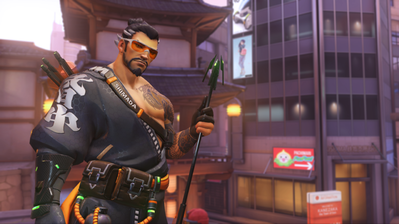 figurine hanzo overwatch