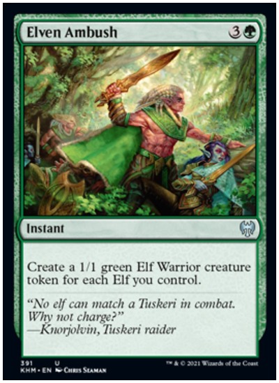 The best Black/Green Elf cards to build around in MTG Kaldheim Limited