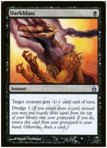 cards used in legacy dredge