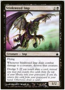 mtg if you dredge and discard a card with dredge can you use its dredge ability