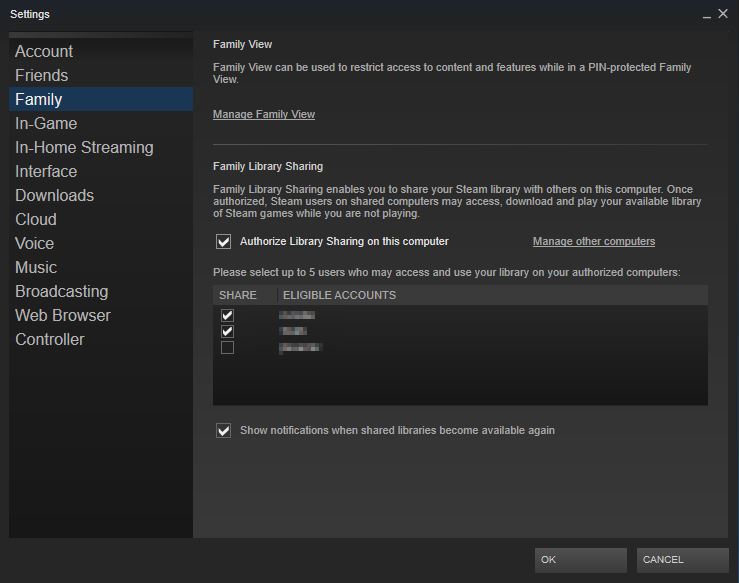 How to enable Steam Family Sharing - Dot Esports