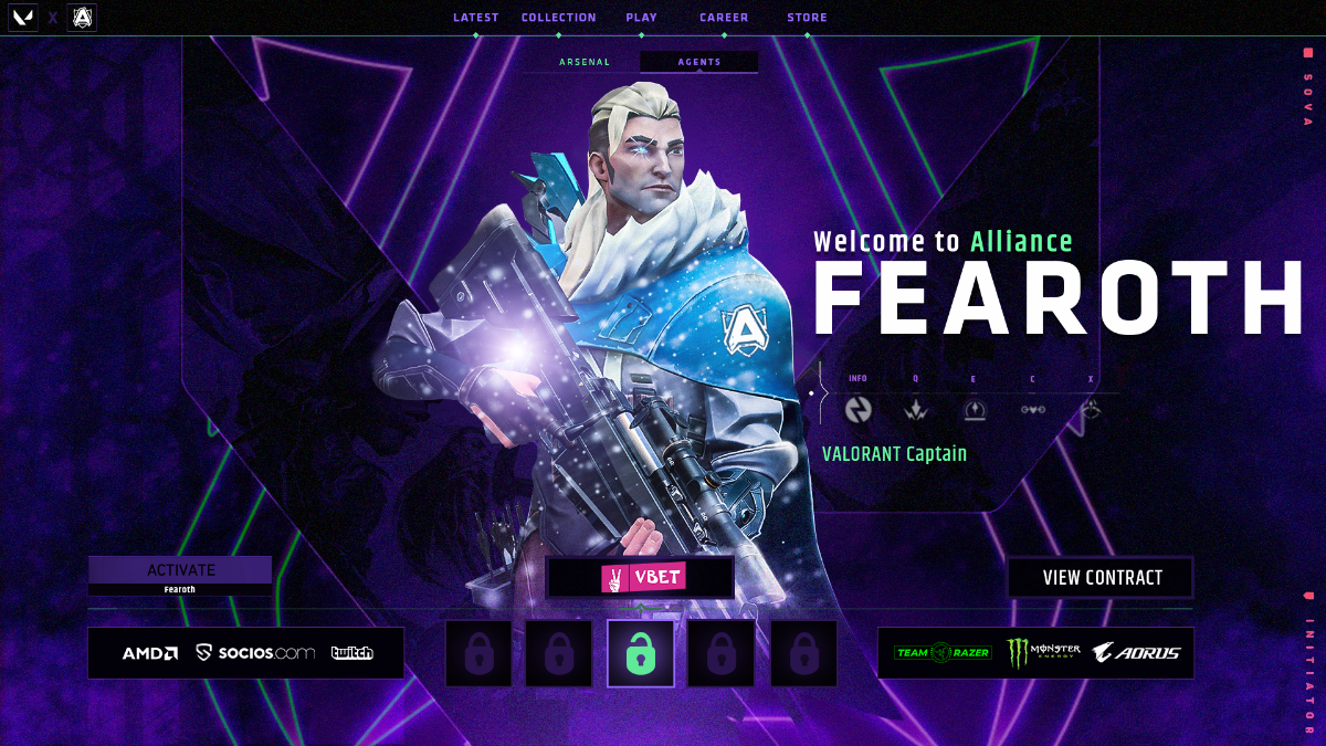 Alliance signs Fearoth as first VALORANT player and captain unnamed