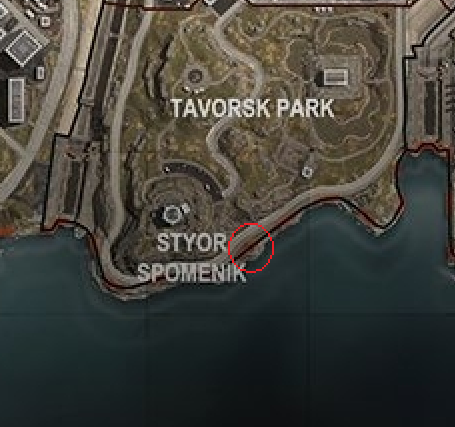 park access code warzone