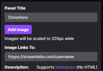 how to set up streamlabs donations on twitch