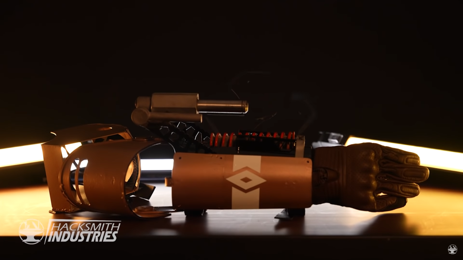 Engineers build functional replica of Fuse's grenadelaunching arm from