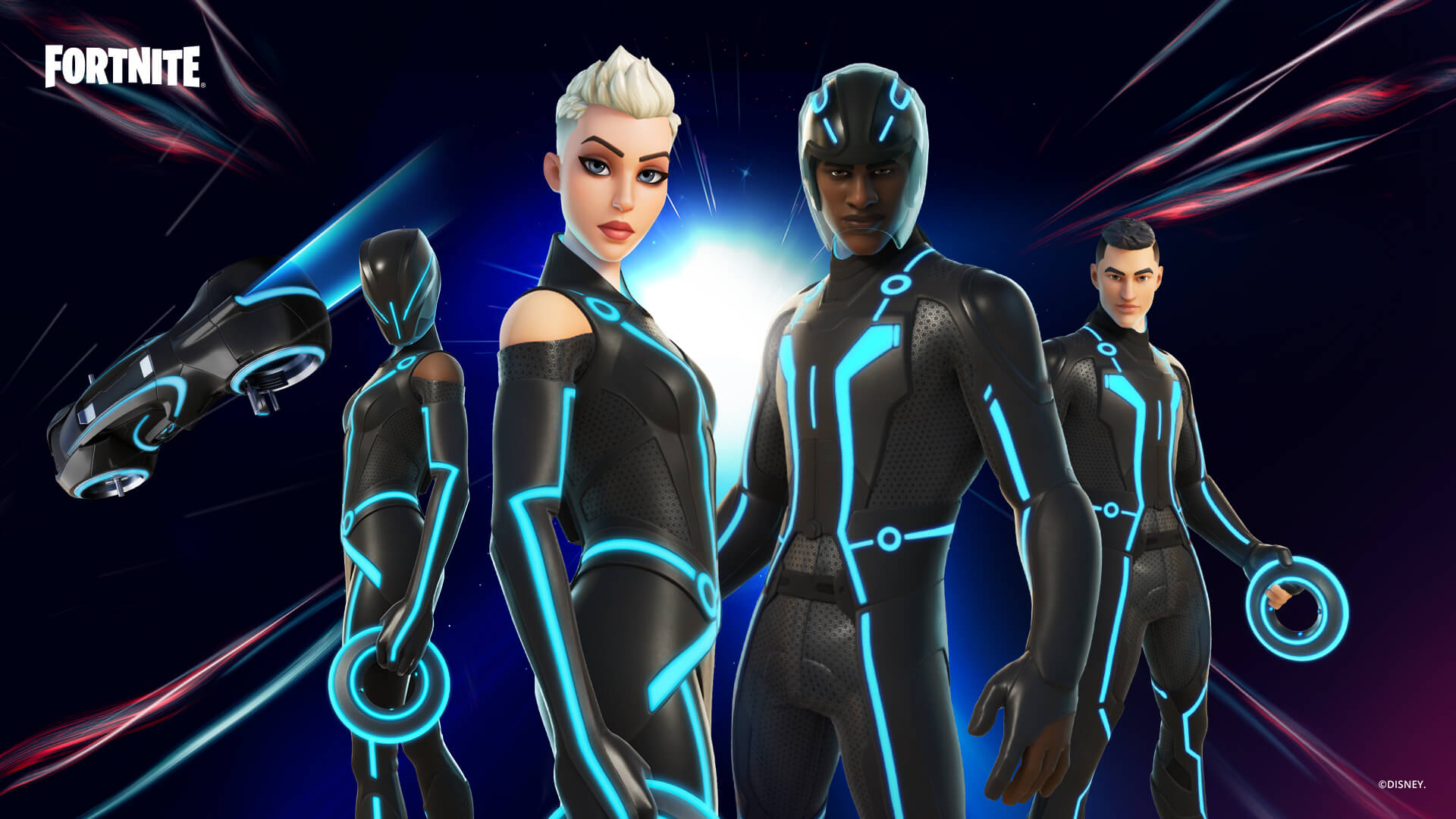 Tron item collection live in Fortnite Dot Esports